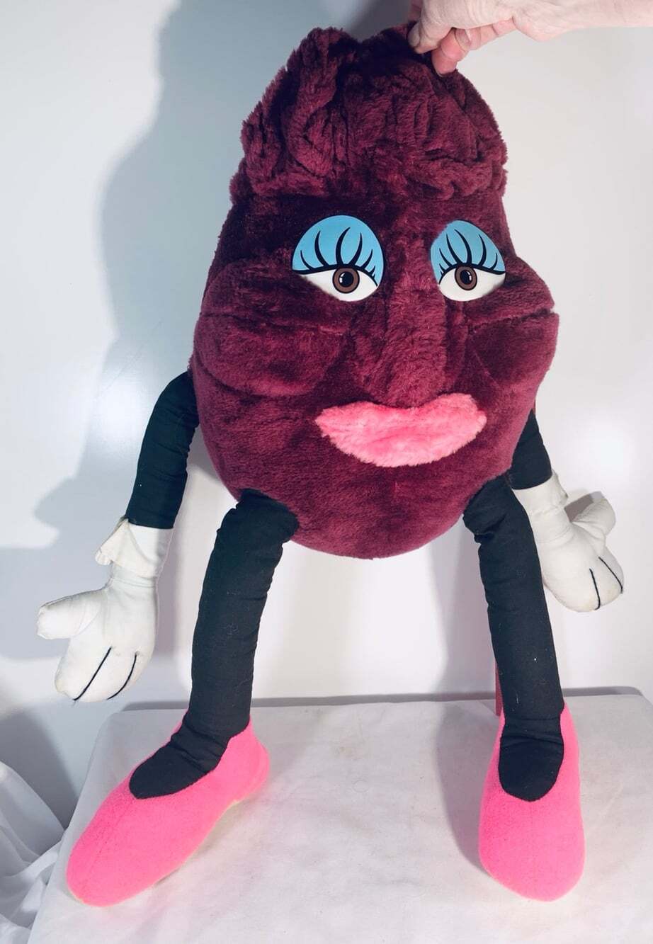 California Girl Raisin Plush vintage